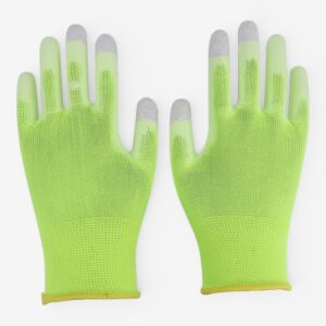 13 Gauge Liner Coated Polyester/Nylon PU Touch Screen Gloves