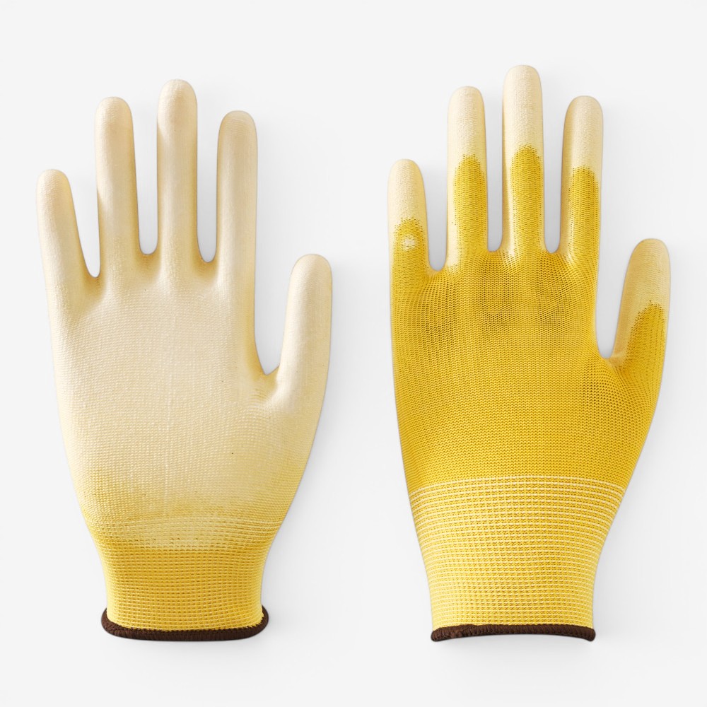 13 Gauge Nylon/Polyester Liner Coated PU on Palm Glove - Image 4