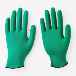 13G Polyester Liner Sandy Latex Palm Coated Work Gloves