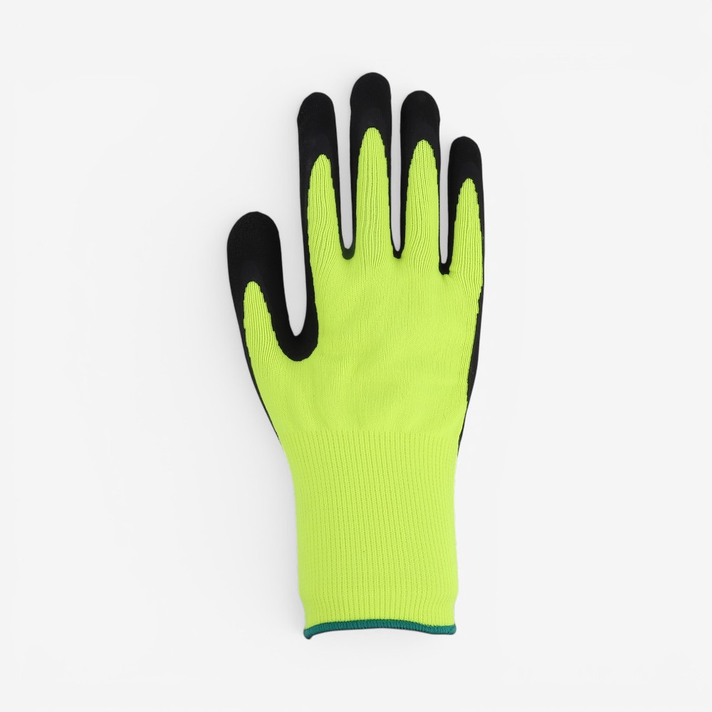 13G Polyester Sandy Nitrile Palm Coated Work Gloves - Image 6